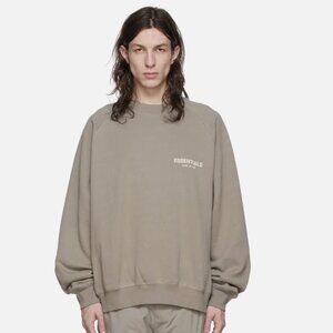 Essentials Fear of God Sweatshirt Desert Sand Small